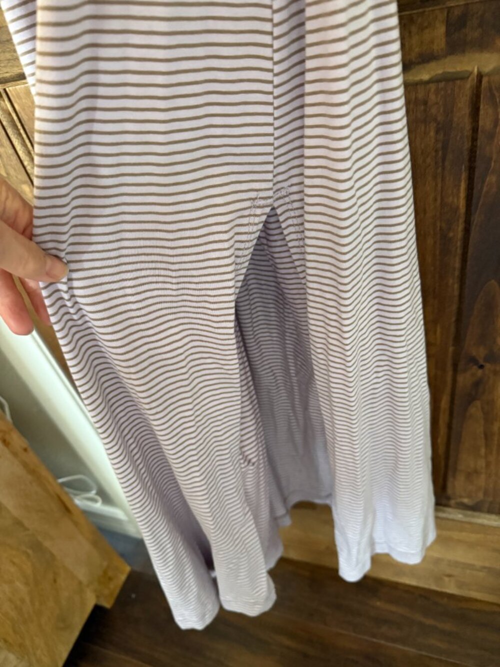 Anthropologie Daily Practice Ruched Midi Dress, NWT, SZ M - Picture 8 of 9